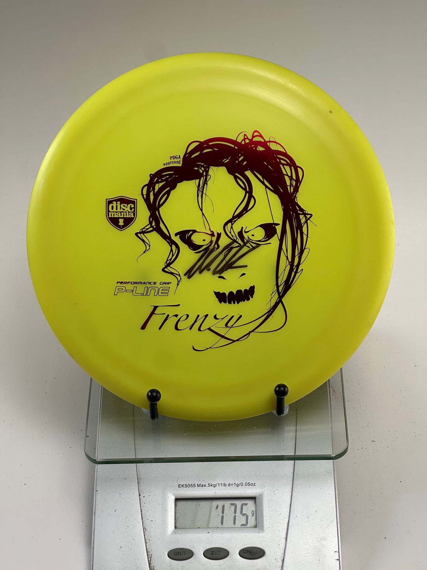 Discmania PD2 Frenzy P-Line Yellow 175g