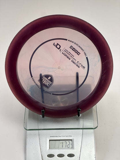 Discmania PD2 C-Line Distance Driver (Clear Purple, Subtle Swirl)