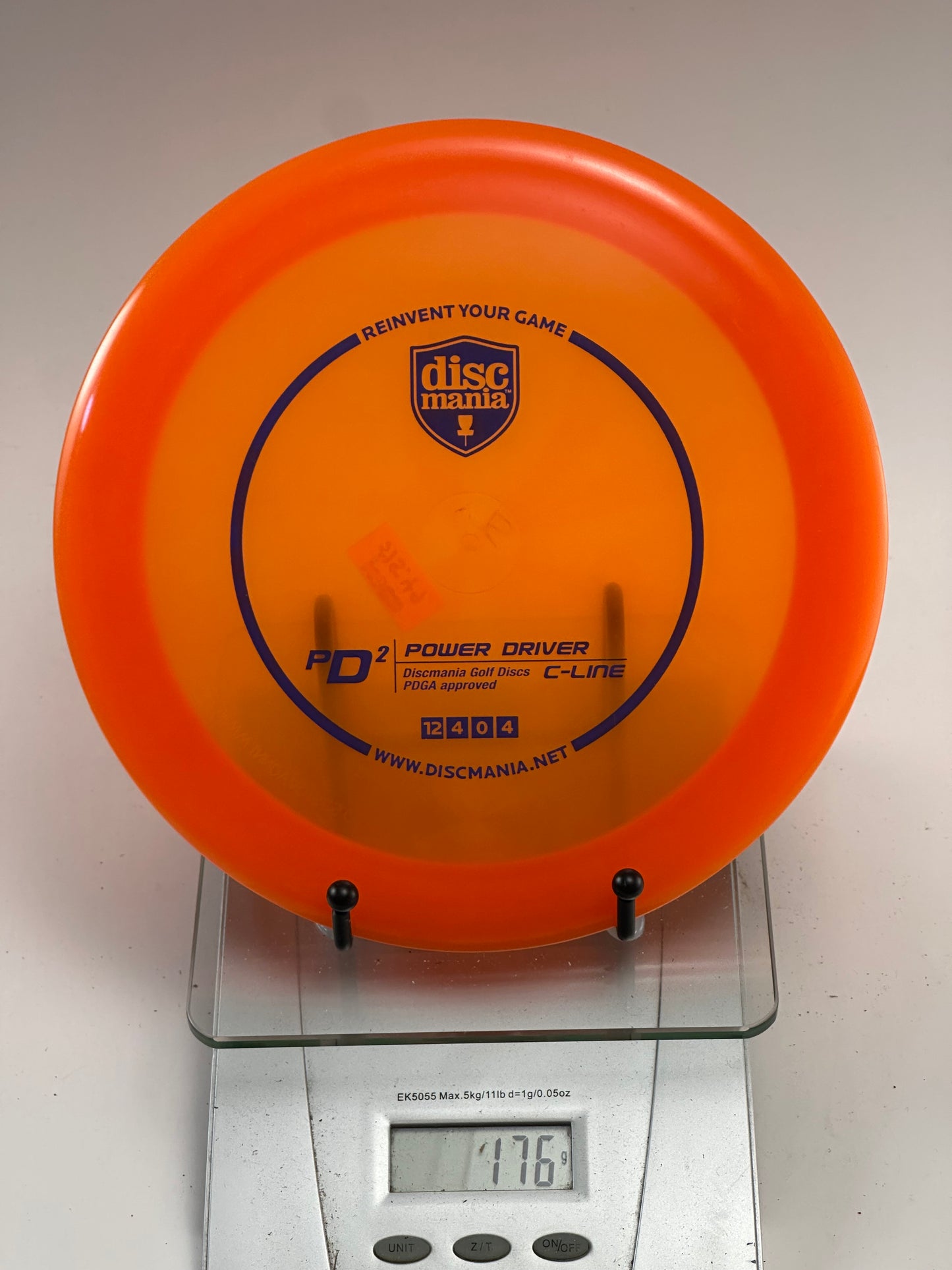 Discmania PD2 Power Driver (C-Line) – Orange