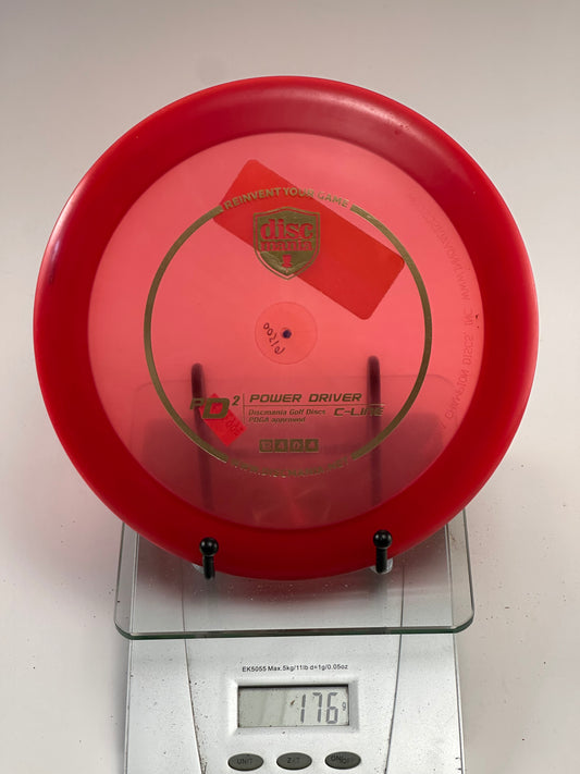 Discmania C-Line PD2 Power Driver (Red)