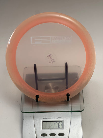 Discmania PD2 C-Line X-Out (Factory Second) Clear/Orange Rim 176g
