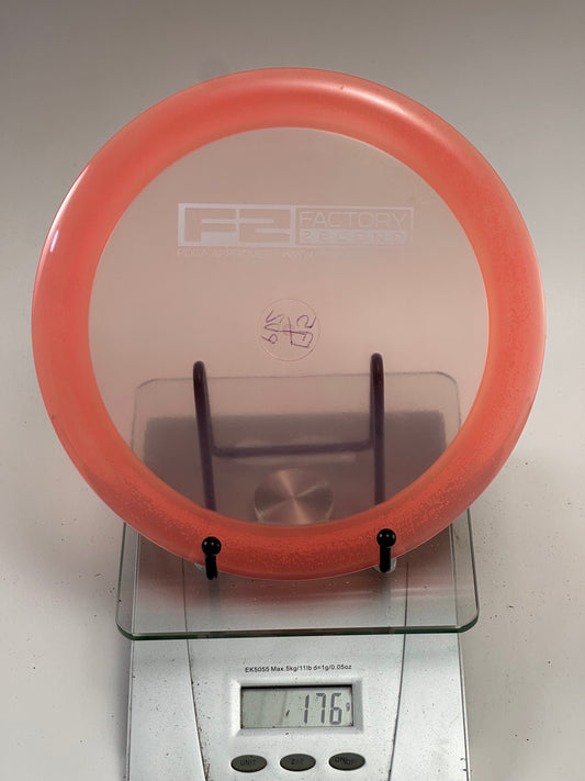 Discmania C-Line X-Out PD2 (Factory Second) Clear/Orange Rim 176g