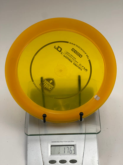 Discmania C-Line PD2 Power Driver – Yellow w/ Orange Rim