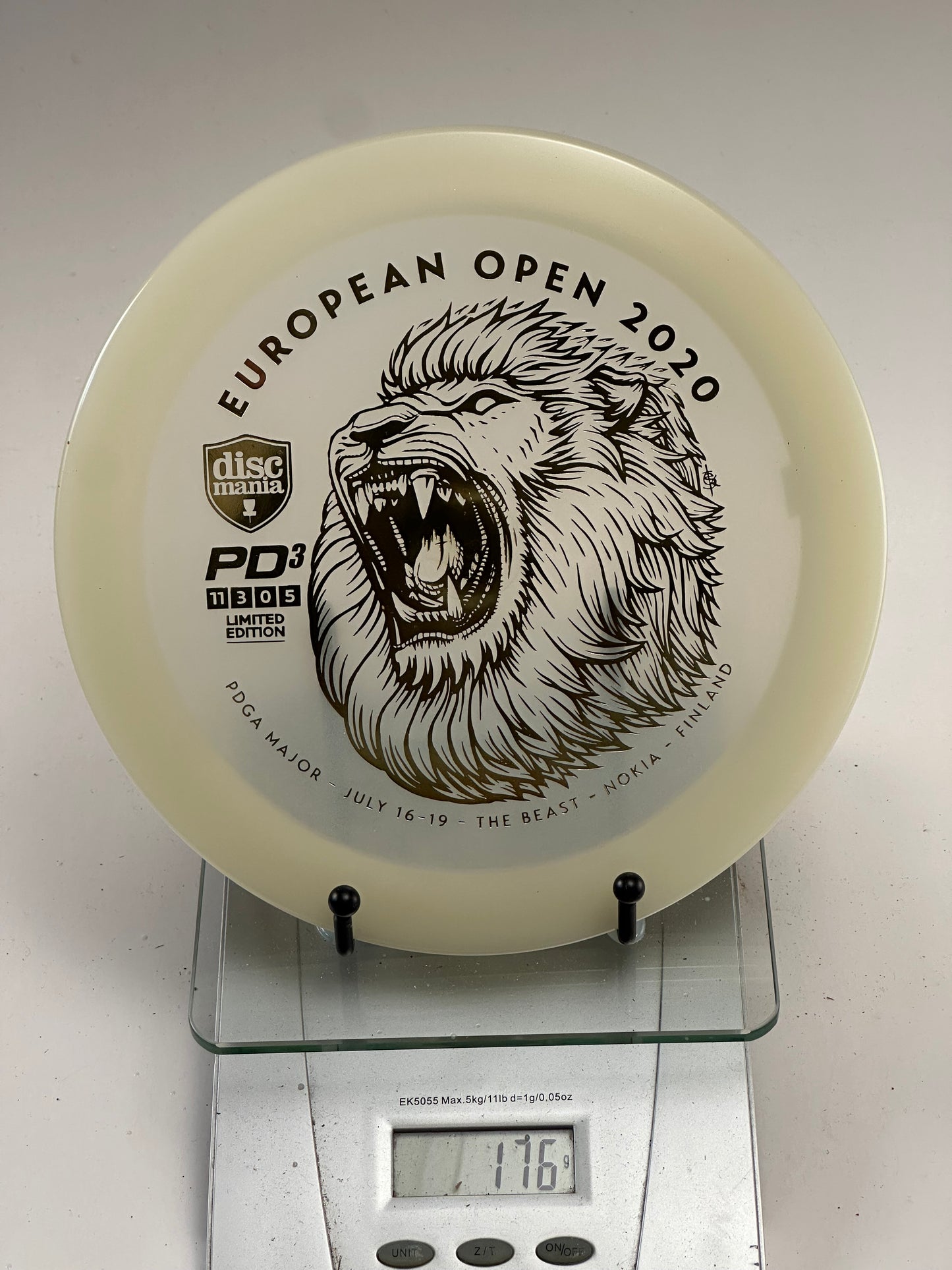 Discmania Glow C-Line PD3 (2020 European Open Limited Edition)