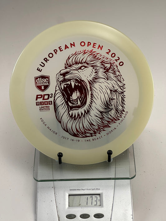 Discmania Glow C-Line PD3 – 2020 European Open Limited Edition