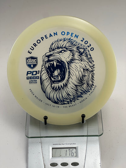 Discmania Glow C-Line PD3 — 2020 European Open Limited Edition