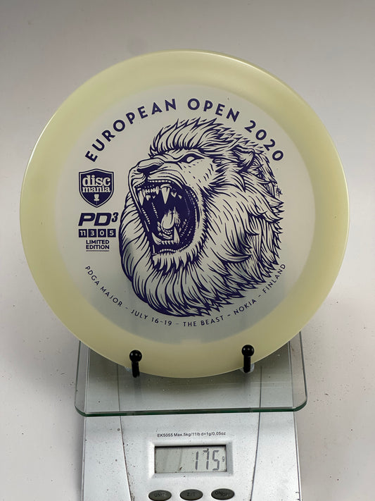 Discmania Glow C-Line PD3 — 2020 European Open Limited Edition