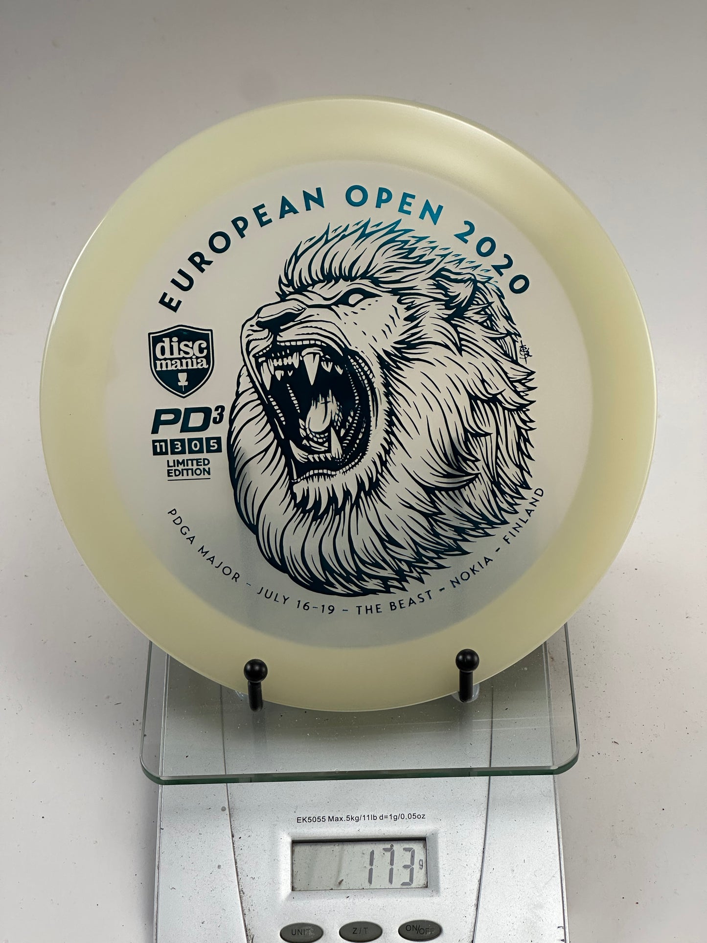 Discmania Glow C-Line PD3 2020 European Open Limited Edition