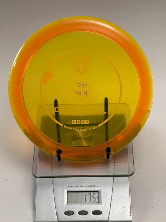 Discmania PDX C-Line Transparent Yellow with Orange Rim