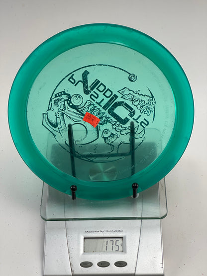 Discmania PDX C-Line – Transparent Aqua – Plastic Addicts Stamp
