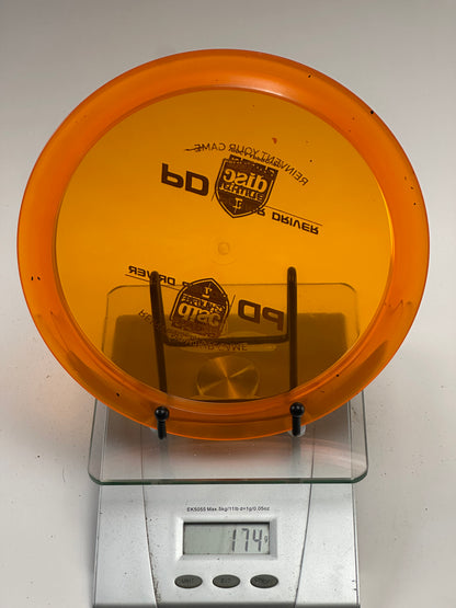 Discmania C-Line PD Distance Driver (Orange, Shield Stamp) - Used
