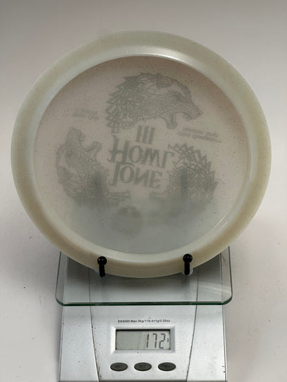 Discmania Lone Howl III PD Metal Flake C-Line (172g) Clear Silver Flake