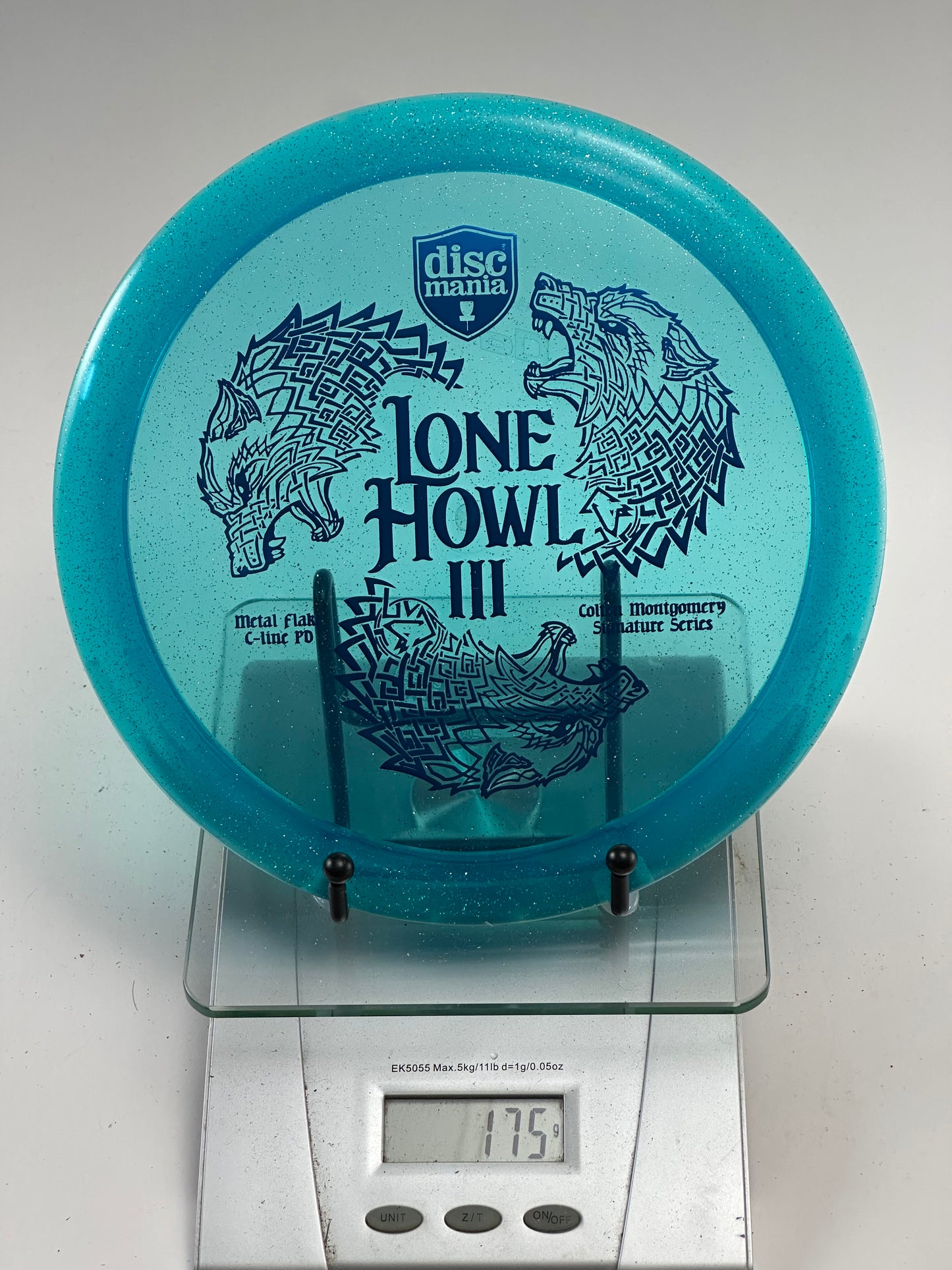 Discmania PD Lone Howl III Metal Flake C-Line (Aqua Blue) 175g