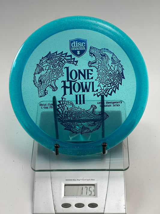 Discmania PD Lone Howl III Metal Flake C-Line (Aqua Blue) 175g