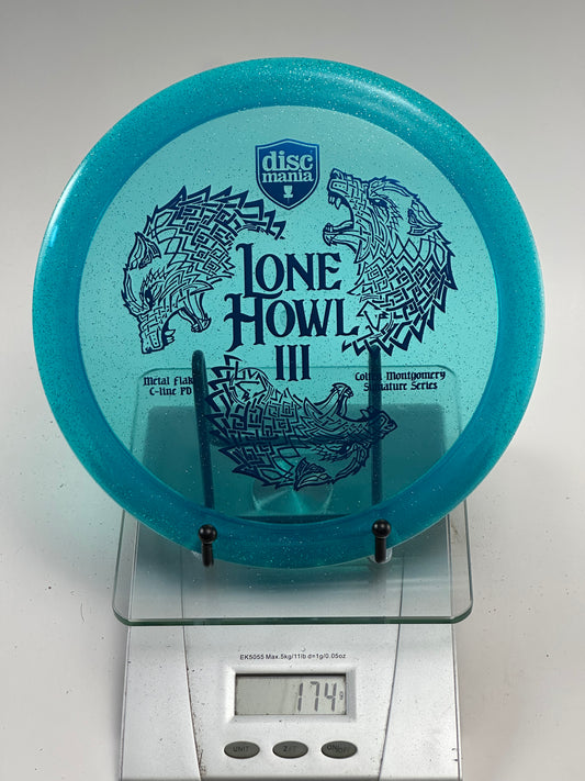 Discmania PD Lone Howl III Metal Flake C-Line (Aqua Blue)