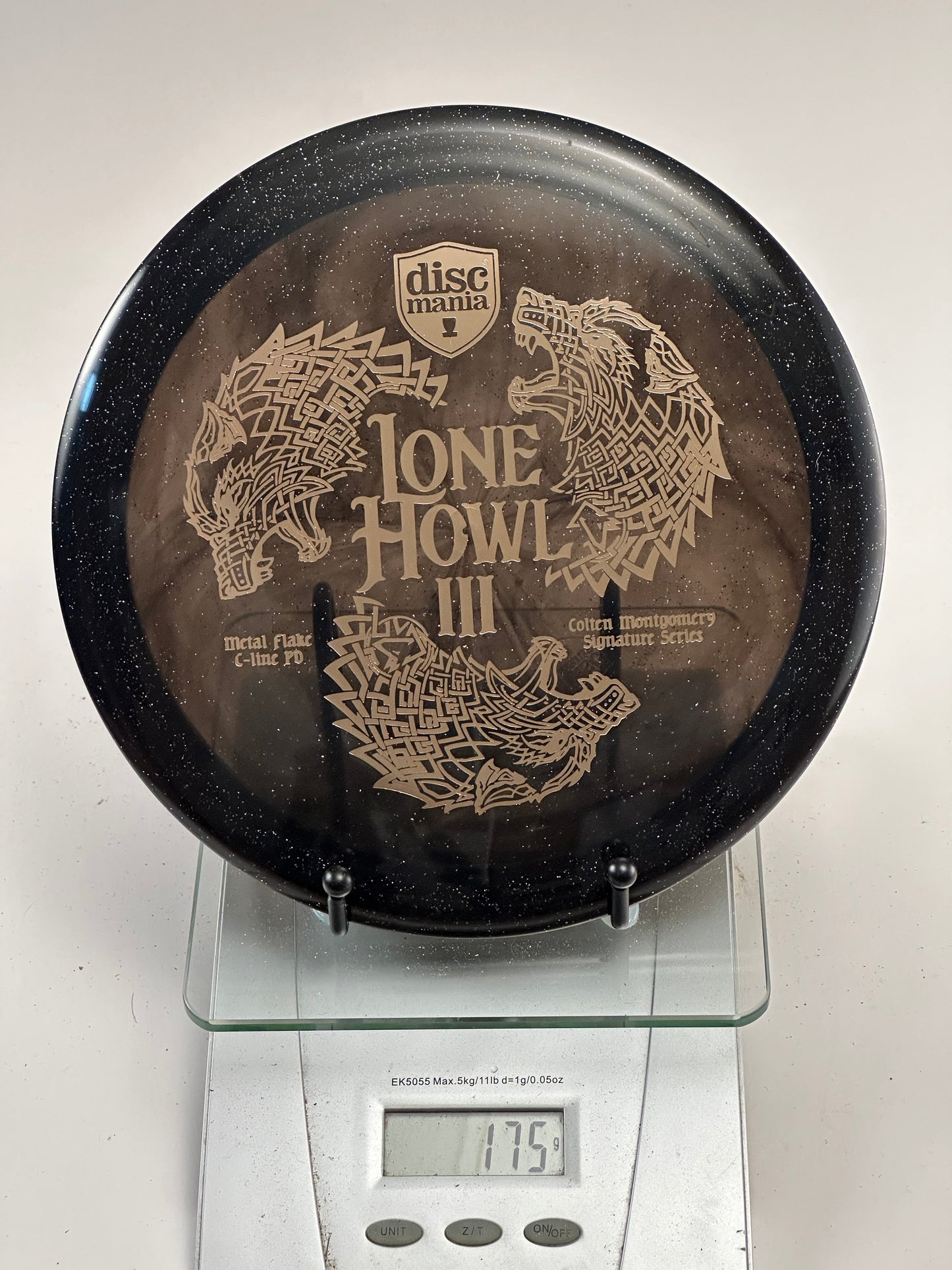Discmania PD Lone Howl III Metal Flake C-Line (Black/Silver Flake)