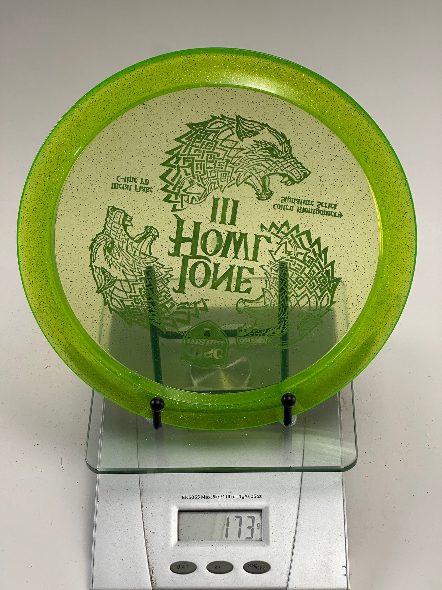 Discmania Lone Howl III PD Metal Flake C-Line Bright Green 173g