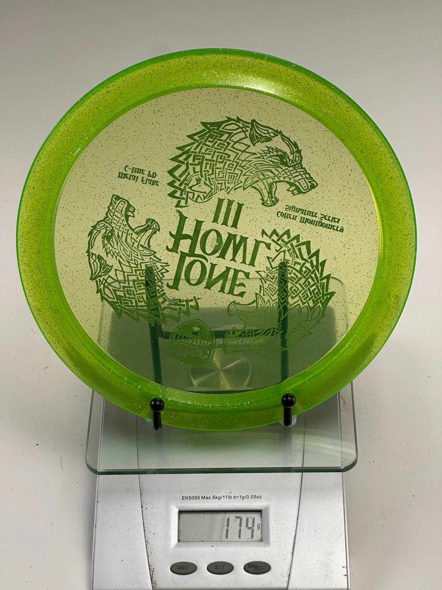 Discmania Lone Howl III PD Metal Flake C-Line (Bright Green) 174g