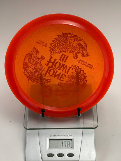Discmania Lone Howl III PD Metal Flake C-Line (Orange/Red Rim)