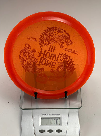 Discmania Lone Howl III PD Metal Flake C-Line (Orange/Red Rim)