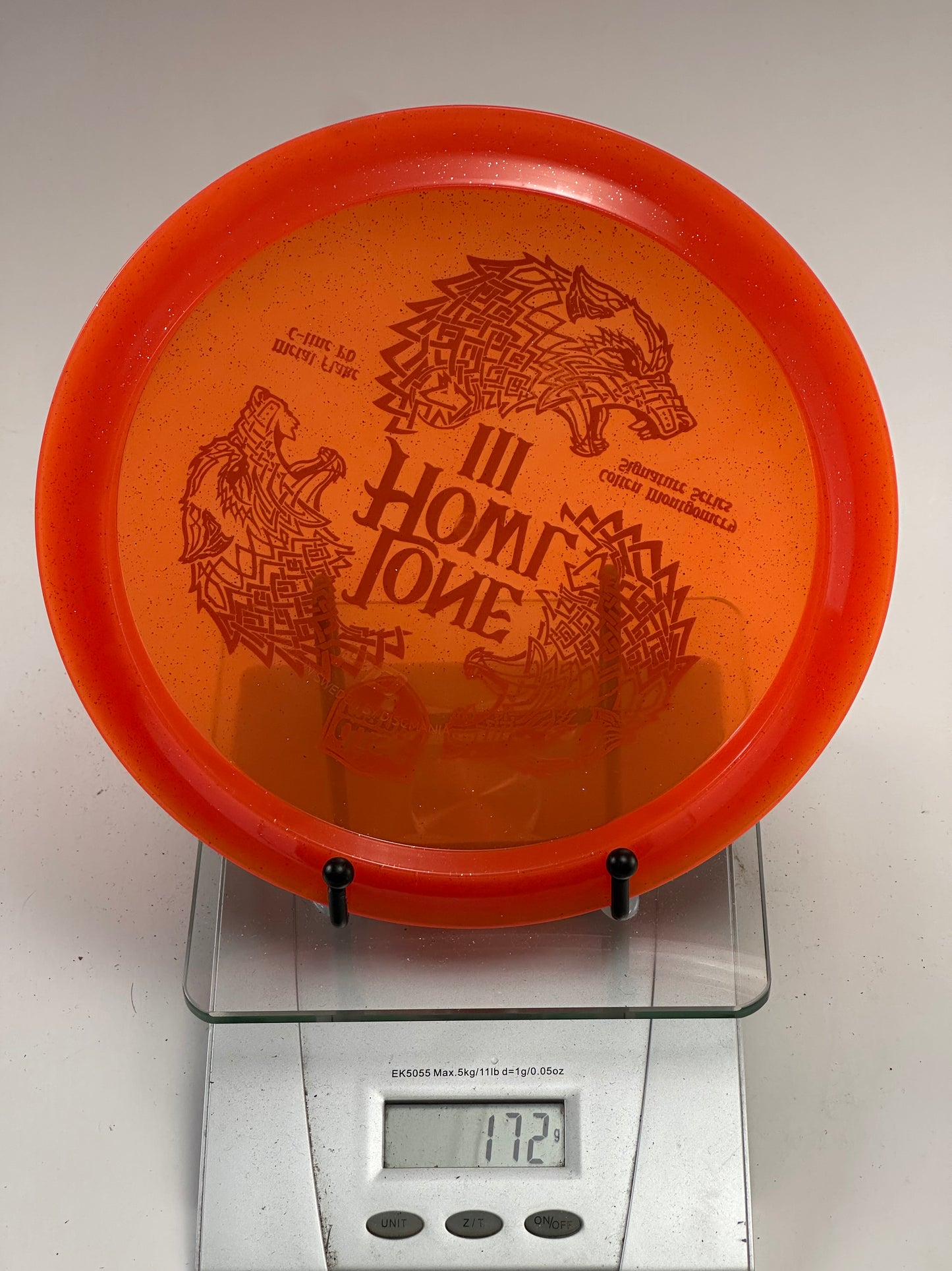 Discmania PD Lone Howl III Metal Flake C-Line (Orange/Red, Blue Stamp)
