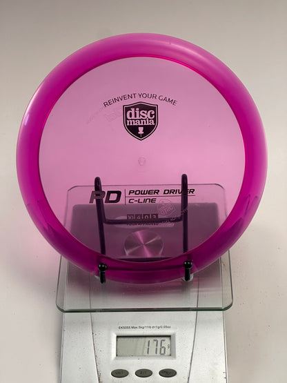 Discmania C-Line PD Power Driver – Transparent Pink