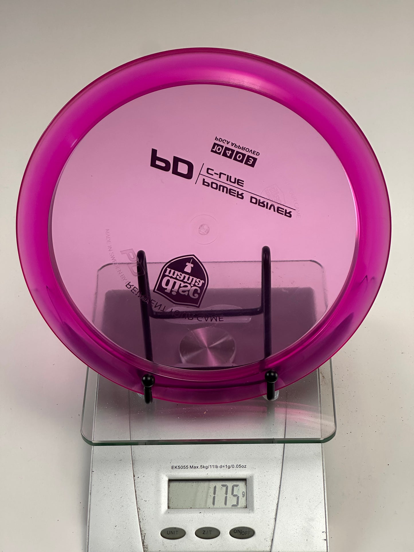 Discmania C-Line PD Power Driver – Transparent Pink