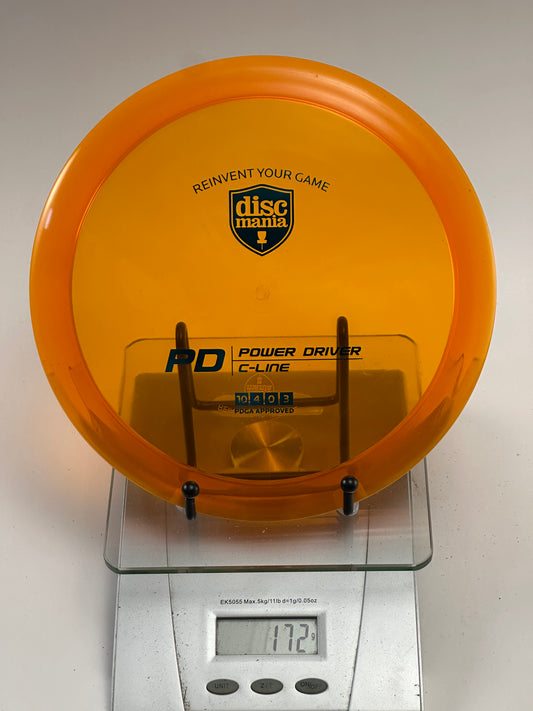 Discmania C-Line PD (Power Driver) – Transparent Orange