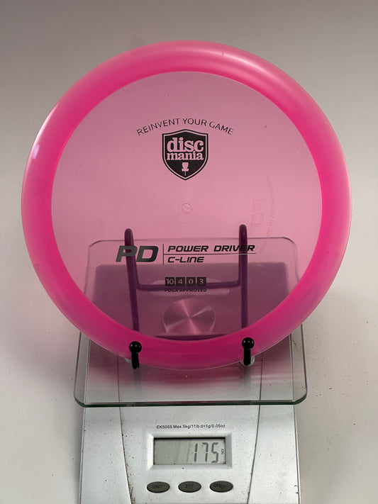 Discmania C-Line PD Power Driver - Transparent Pink