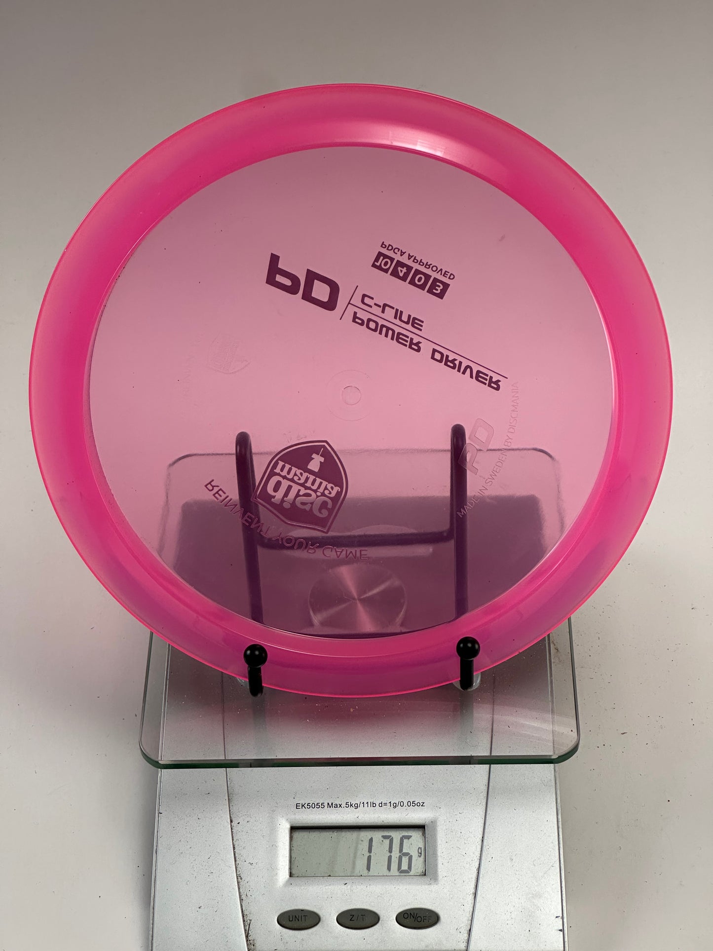 Discmania C-Line PD Power Driver - Transparent Pink