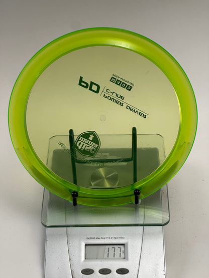 Discmania C-Line PD Power Driver - Transparent Neon Yellow-Green (177g)