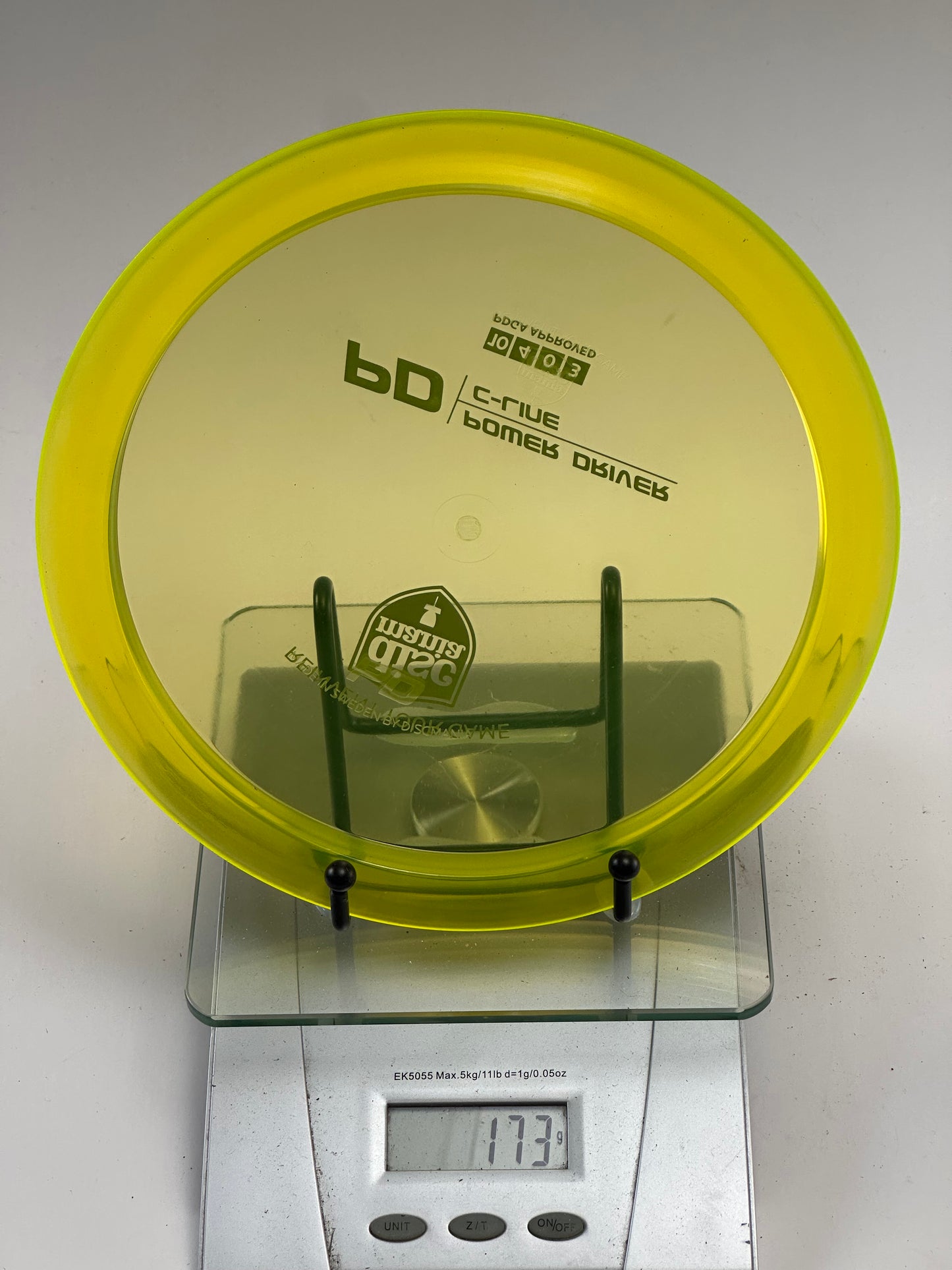 Discmania C-Line PD Power Driver - Transparent Yellow