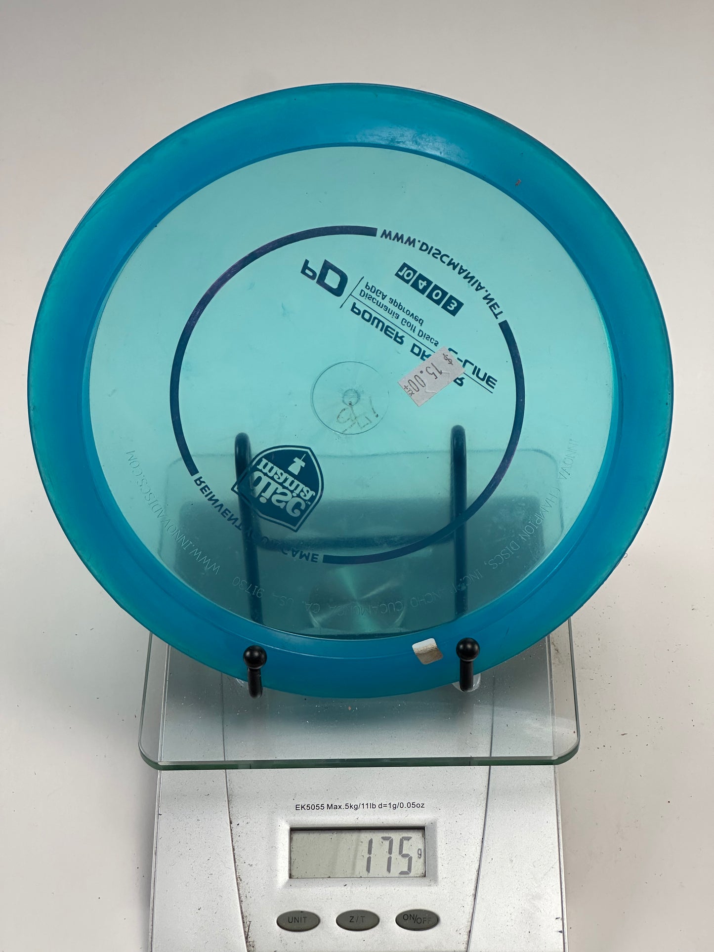 Discmania PD Power Driver C-Line – Transparent Blue 175g (Used)