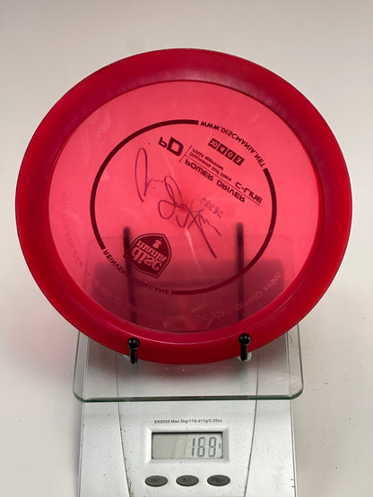 Discmania PD Power Driver – C-Line – Transparent Red (169g)