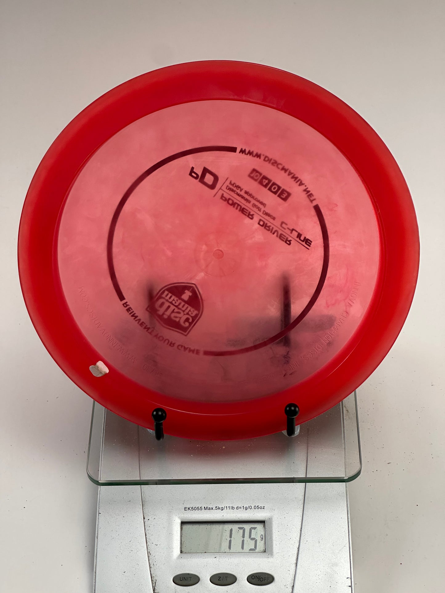 Discmania PD Power Driver C-Line (Transparent Red) - Used