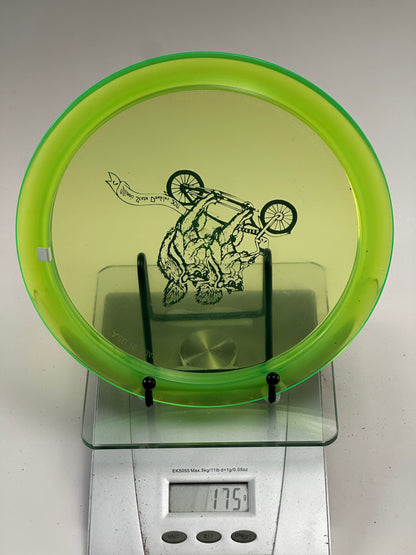 Discmania C-Line PD Power Driver – Transparent Neon Green (Illinois State Doubles 2011)