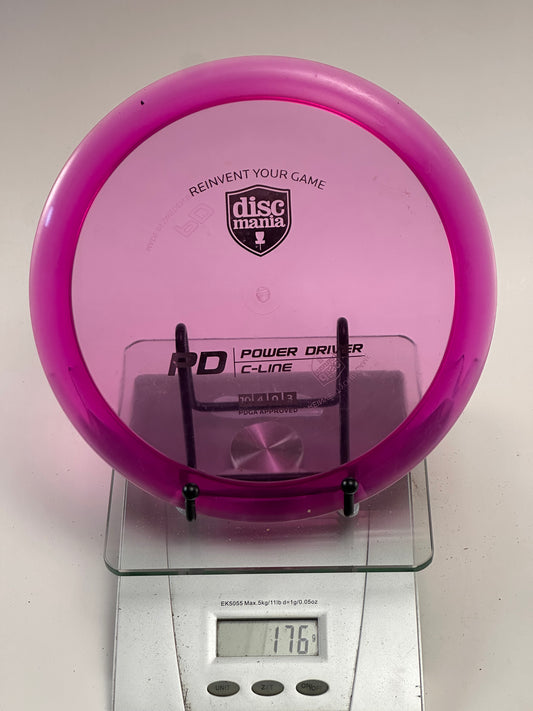 Discmania PD Power Driver – C-Line Transparent Pink (Used)