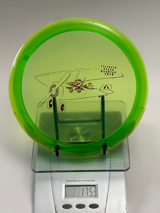 Discmania C-Line PD Power Driver – Transparent Neon Green (Illinois State Doubles 2016)