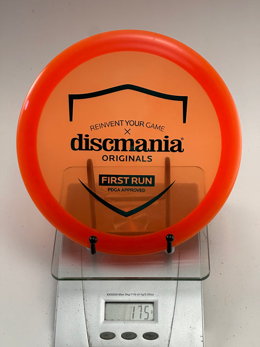 Discmania PD C-Line First Run – Transparent Orange, 175g