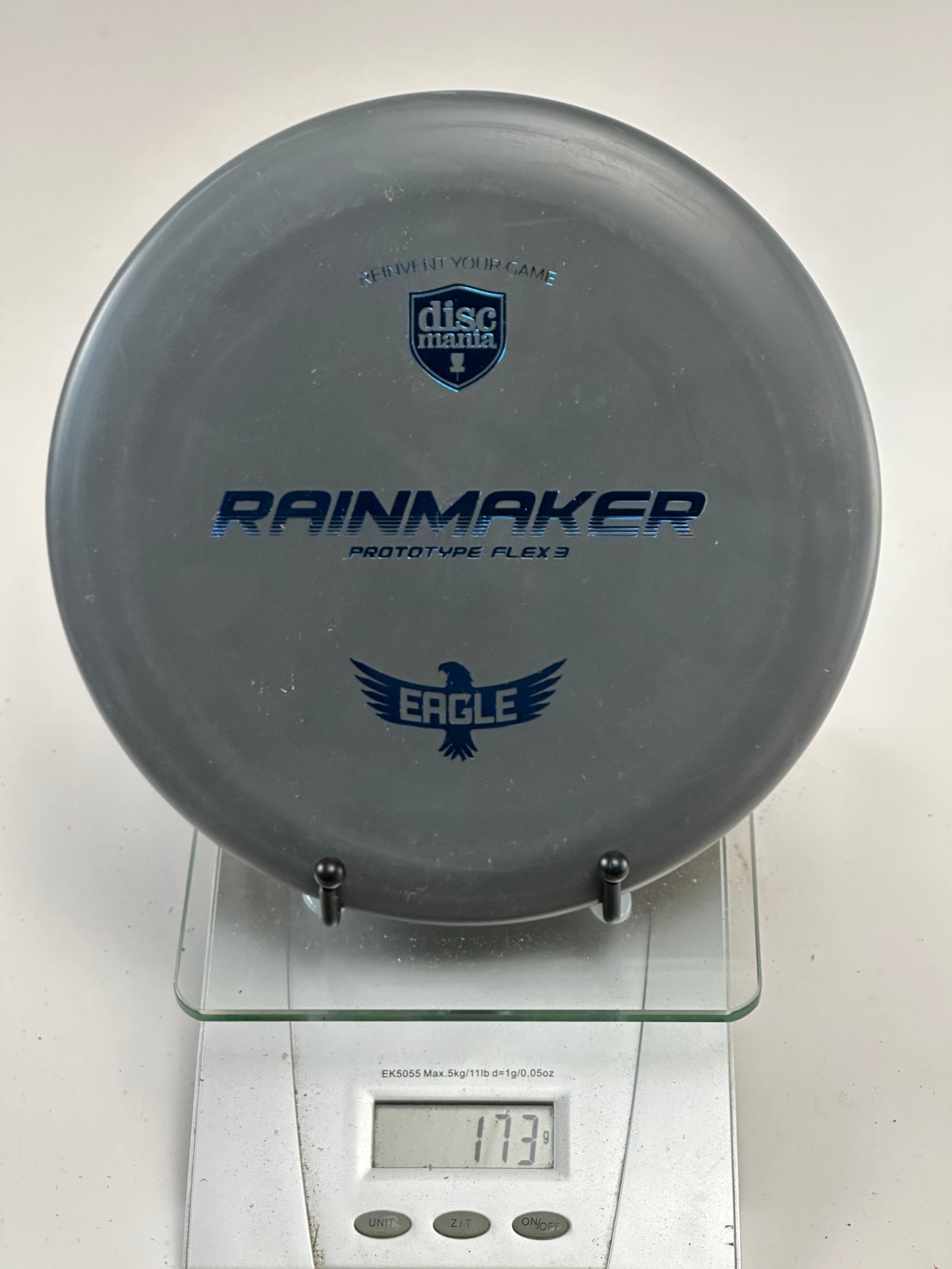 Discmania Rainmaker Flex 3 Prototype Putter, Gray Eagle Stamp 173g