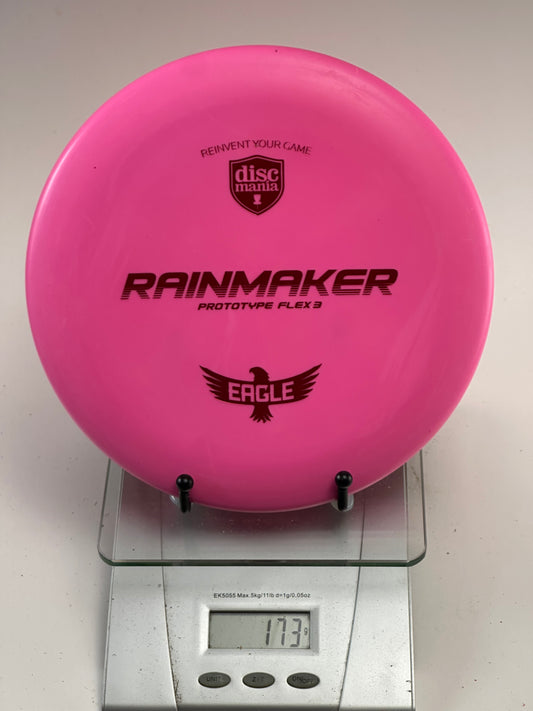 Discmania Rainmaker Flex 3 Prototype Putter (Eagle Stamp) - Pink