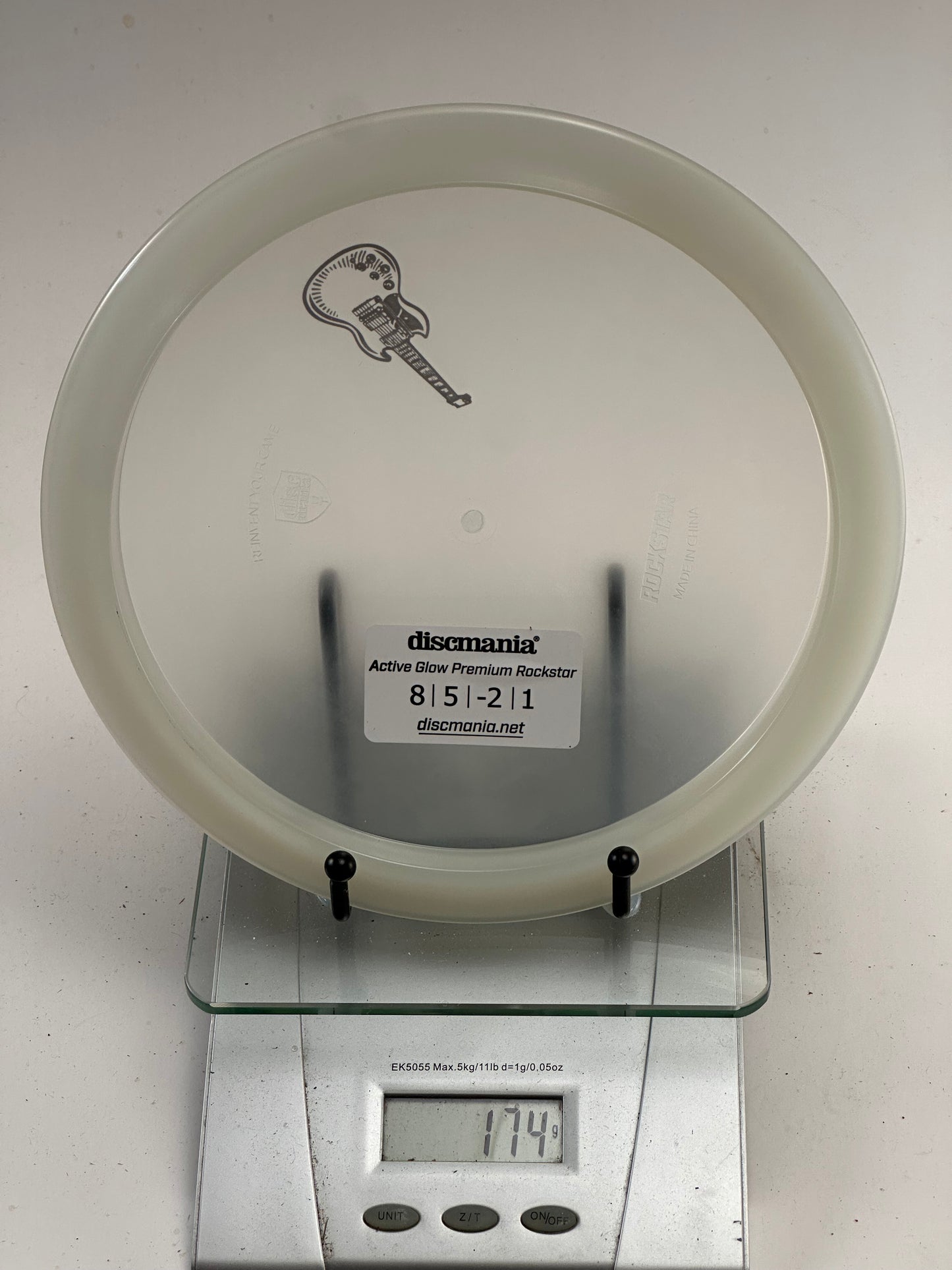 Discmania Rockstar Active Glow Premium (Guitar Stamp) 174g