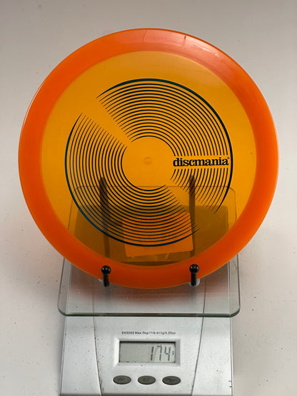 Discmania Rockstar Active Premium – Orange Rim, Vinyl Record Stamp