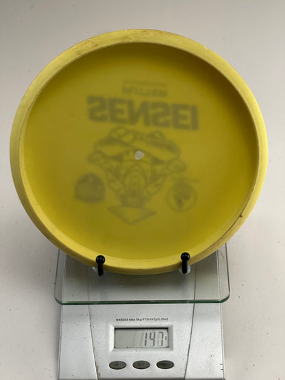 Discmania Sensei Active Soft Putter (Yellow) - Used