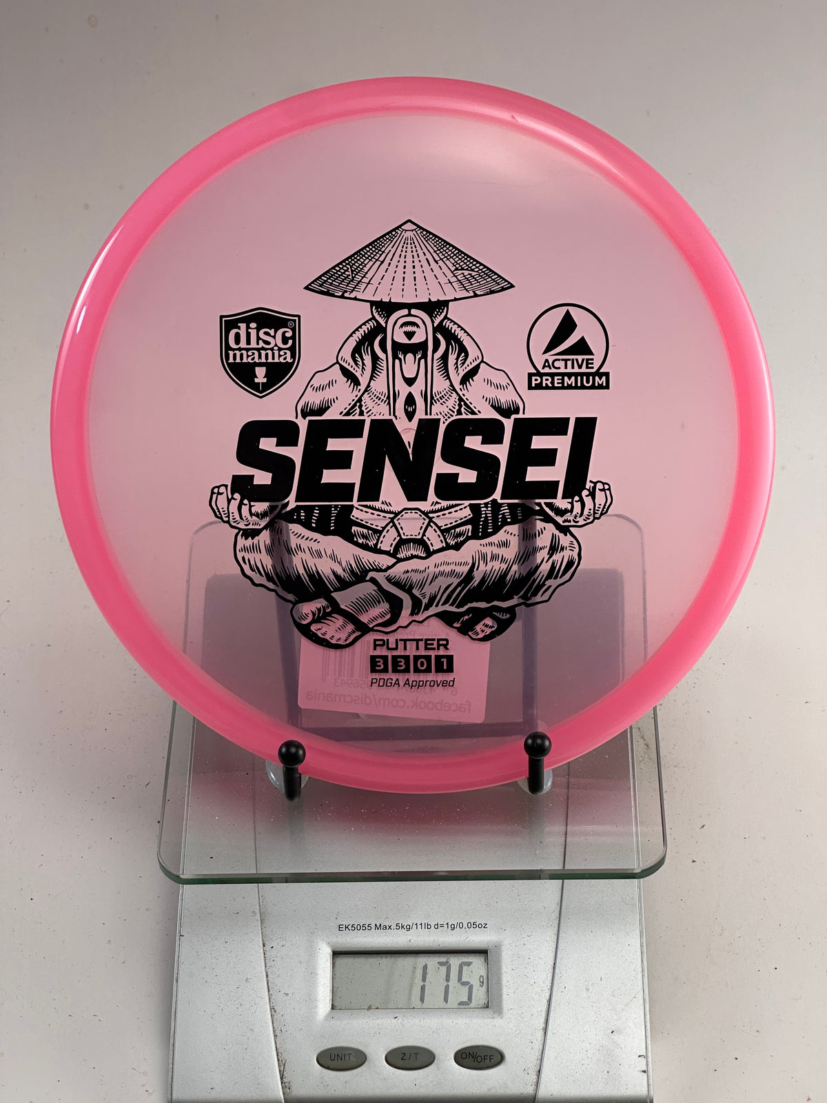 Discmania Active Premium Sensei Putter – Transparent Pink