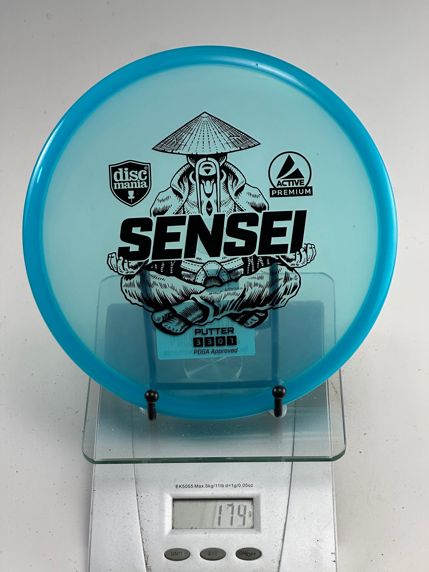 Discmania Sensei Active Premium Putter (Blue, 174g)