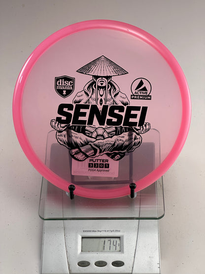 Discmania Sensei Active Premium Putter - Translucent Pink