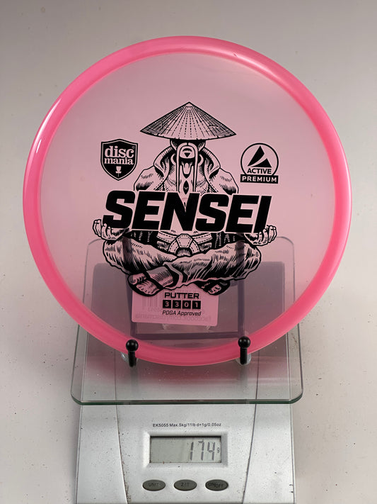 Discmania Sensei Active Premium Putter - Translucent Pink