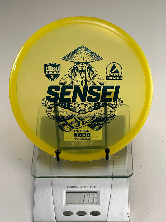 Discmania Sensei Active Premium Putter – Yellow 173g