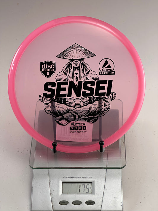 Discmania Sensei Active Premium Putter – Transparent Pink